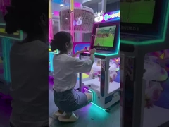 Children's Entertainment Coin Operated Clamp Clip Gift Vending Game Machine