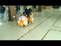 Coin Operated Battery Dinosaur Rides Amusement Park Rides