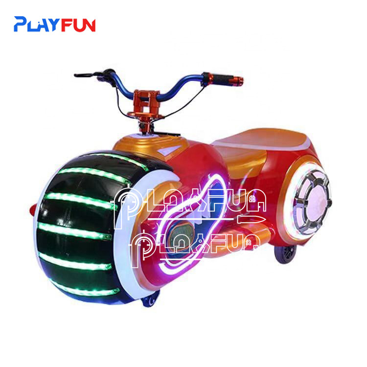 Hot Sale Bumper Moto Batter Kiddie Rides Park Coin Operated Game Machine With Colorful Lighting
