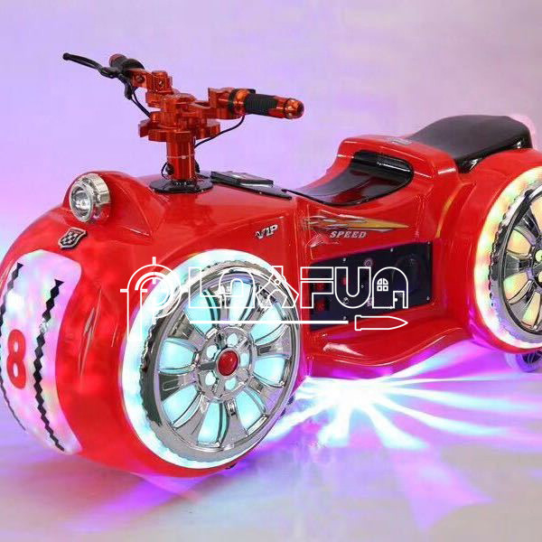 Hot Sale Bumper Moto Batter Kiddie Rides Park Coin Operated Game Machine With Colorful Lighting