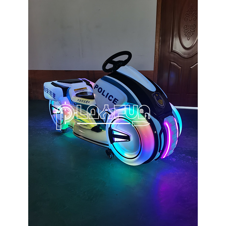 Hot Sale Bumper Moto Batter Kiddie Rides Park Coin Operated Game Machine With Colorful Lighting
