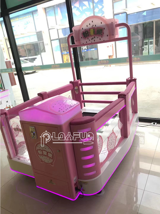 Happy stepping step on  screen interactive sports  fast action education coin  opera kids gaming machines  ticket  game