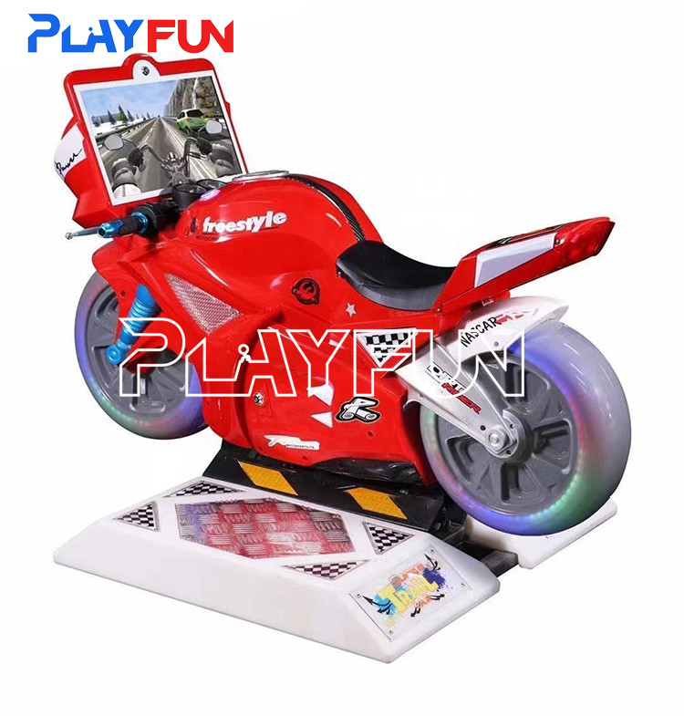 BIG Moto for Kids ride coin operated Kiddie rides on car children kids game machine arcade