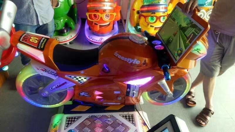 BIG Moto for Kids ride coin operated Kiddie rides on car children kids game machine arcade