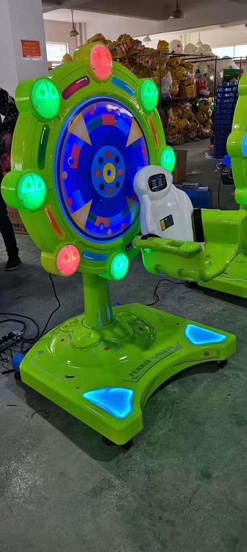 Outside Supermarkets Happy Small Rotate up and down Coin-Operated Plastic Kiddie Ride Arcade Game Machine