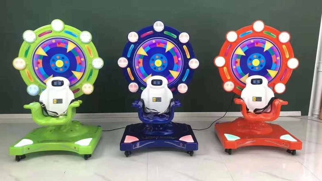 Outside Supermarkets Happy Small Rotate up and down Coin-Operated Plastic Kiddie Ride Arcade Game Machine