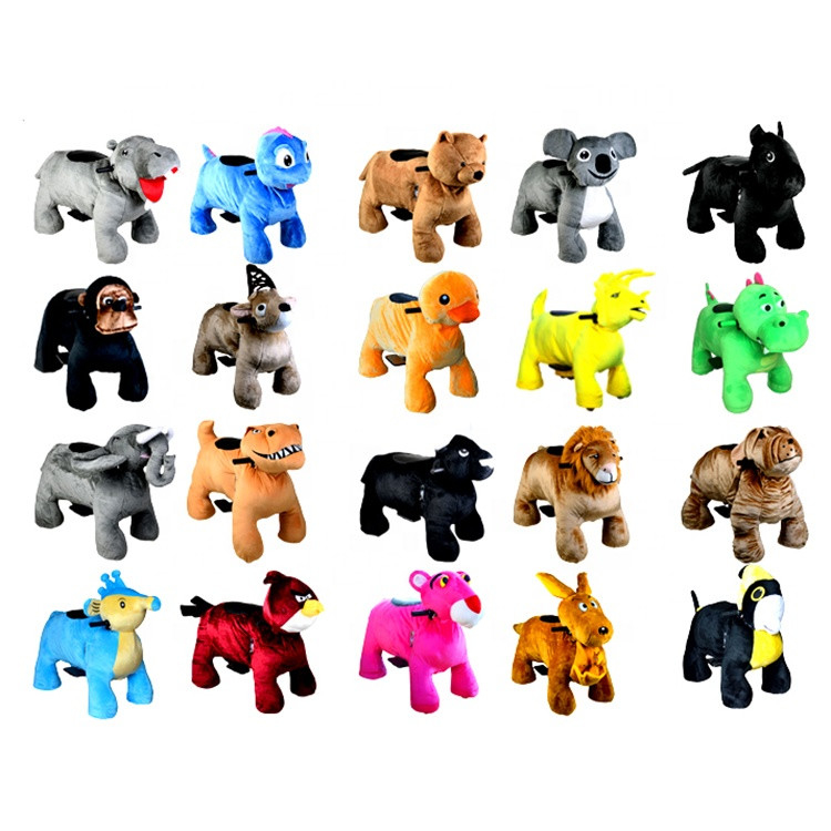 team music filled electric animal walking horse riding dog children walking battery riding