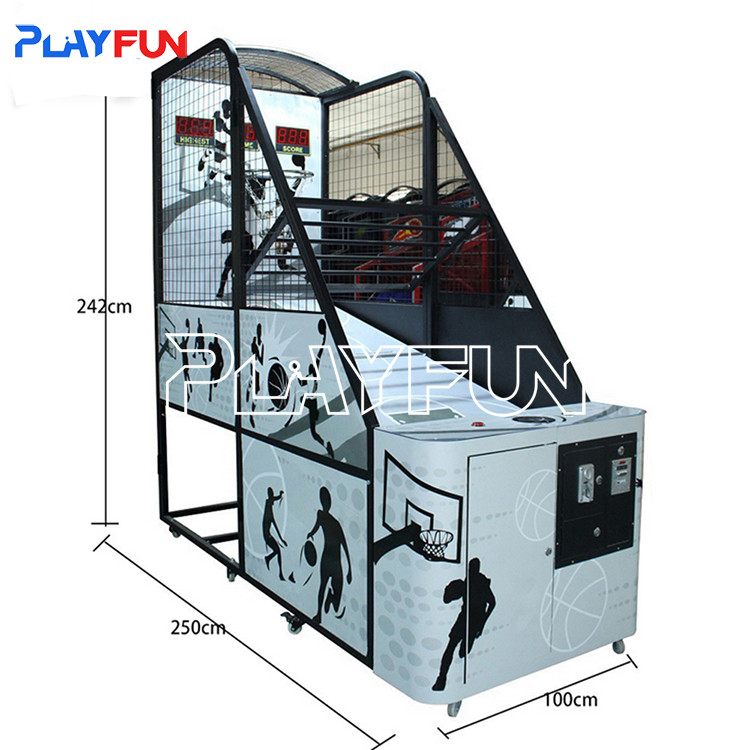 UK simulator Arcade Basketball Shooting Arcade Customized street basketball shooting arcade game machine