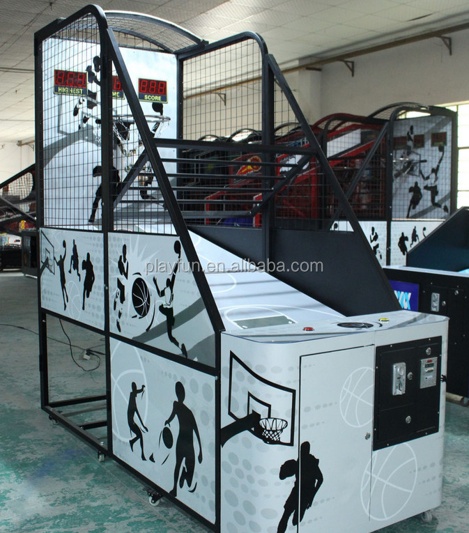 UK simulator Arcade Basketball Shooting Arcade Customized street basketball shooting arcade game machine