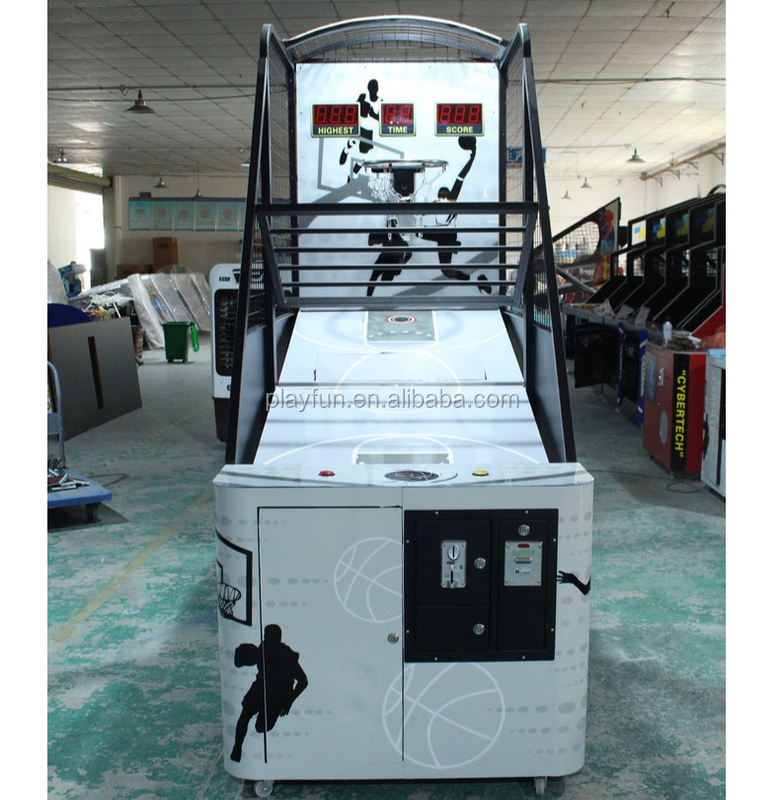 UK simulator Arcade Basketball Shooting Arcade Customized street basketball shooting arcade game machine