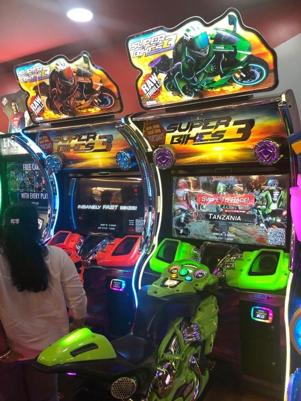 Unis super bike 3 coin operated game machine motor racing game video game machine