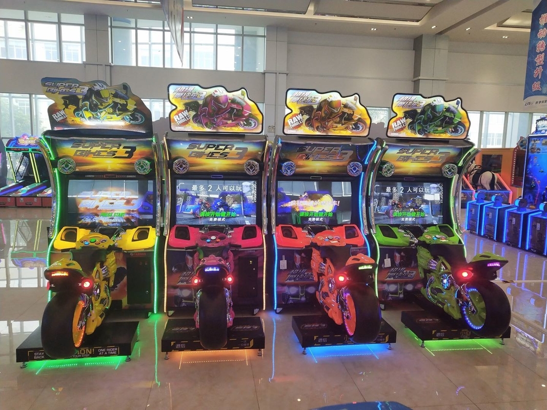 Unis super bike 3 coin operated game machine motor racing game video game machine