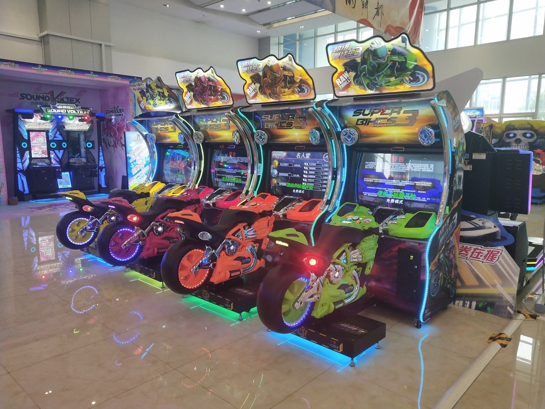 Unis super bike 3 coin operated game machine motor racing game video game machine