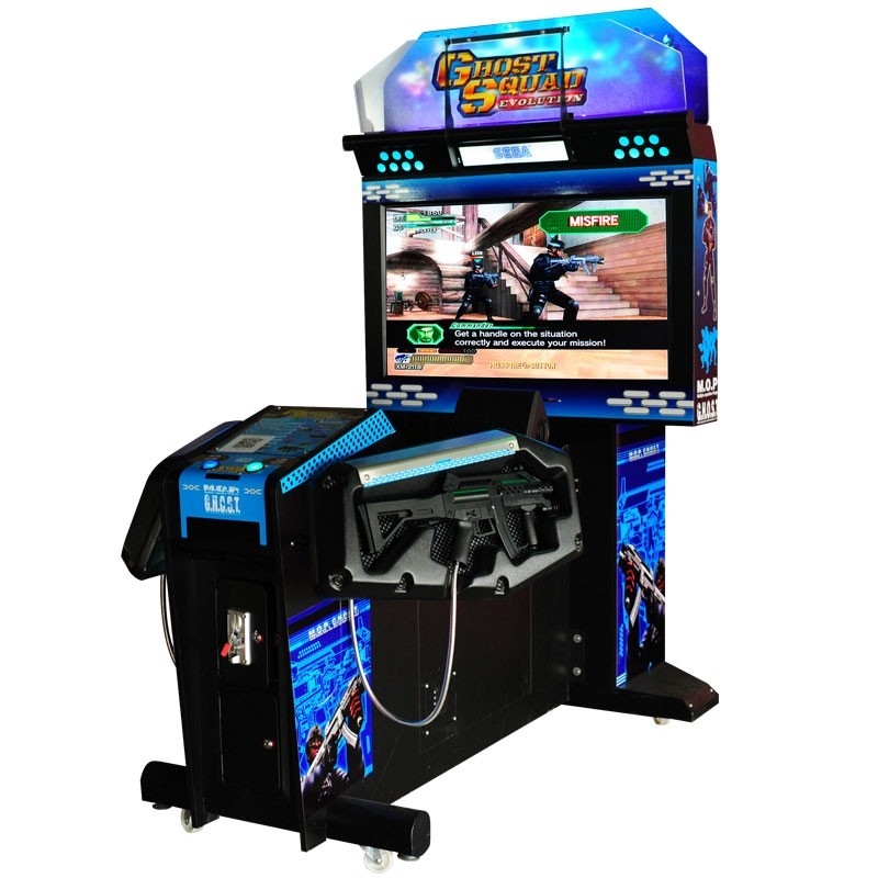 Indoor Amusement Simulator Arcade-Spielmaschine Ghost Squad Schießspiele LCD-Videospiele