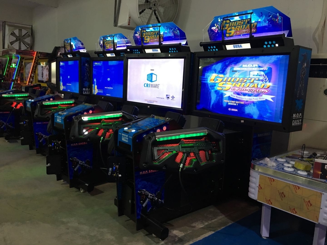 Indoor Amusement Simulator Arcade-Spielmaschine Ghost Squad Schießspiele LCD-Videospiele