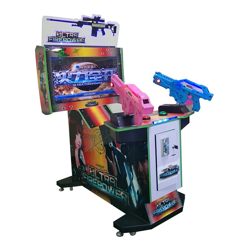 32 inch Ultra Fire Power 3 in 1 Gun Shooting The Zombies Alien Arcade Simulator Video Game Machine