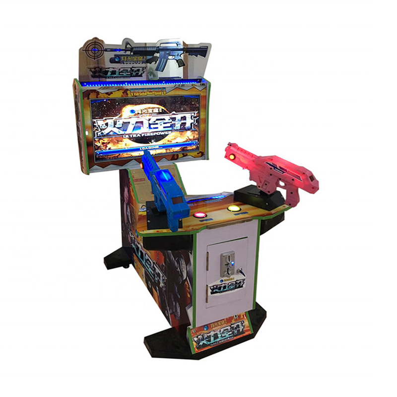 32 inch Ultra Fire Power 3 in 1 Gun Shooting The Zombies Alien Arcade Simulator Video Game Machine