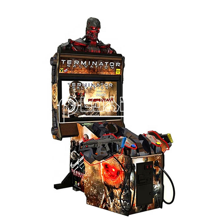 Arcade coin operated 42 Inch Gun shooting simulator Terminator video game machine