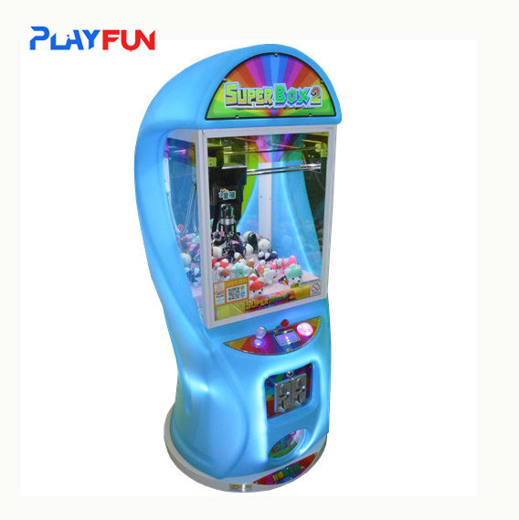 Super box 2 toy claw machine catch dolls claw machine plush toy claw crane machine