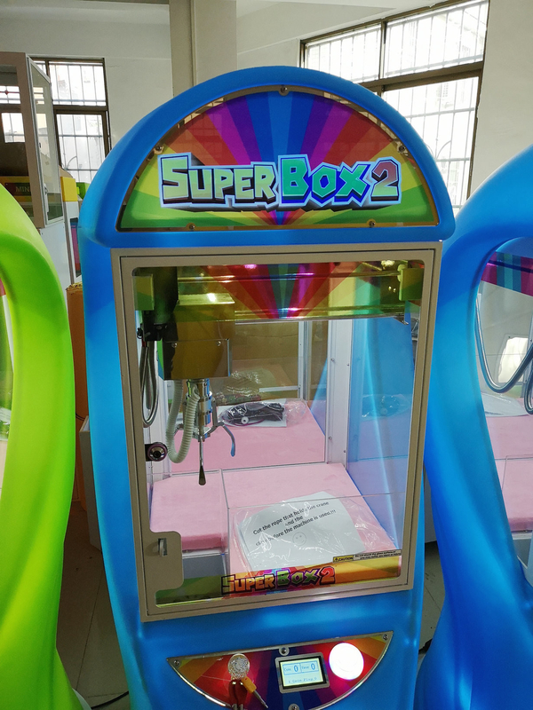 Super box 2 toy claw machine catch dolls claw machine plush toy claw crane machine