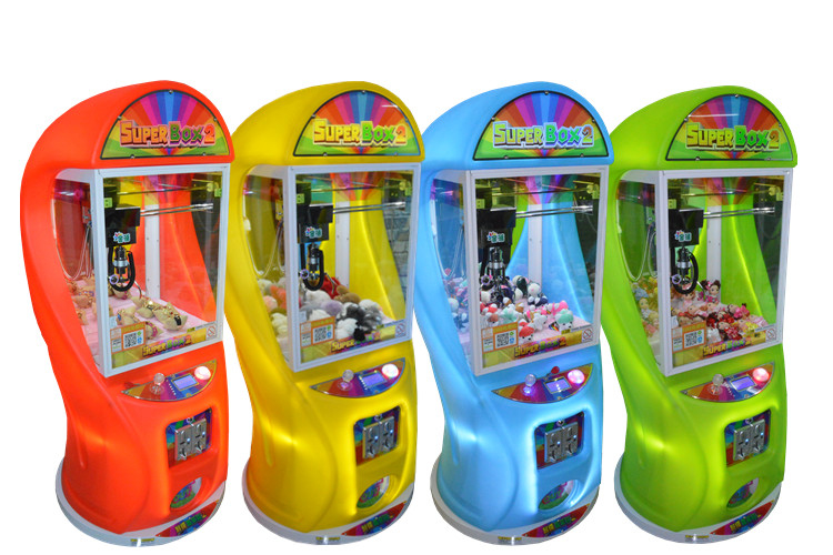 Super box 2 toy claw machine catch dolls claw machine plush toy claw crane machine