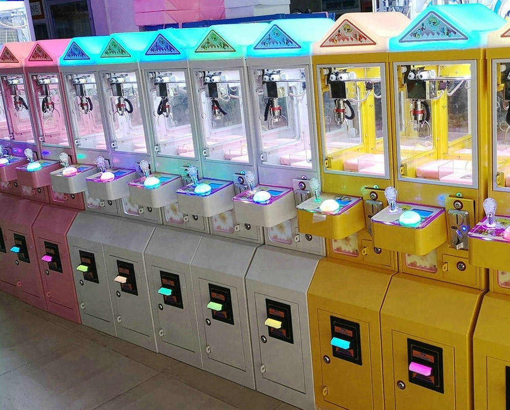 Mini plush toy claw crane machine catch dolls claw machine toys prize game machine