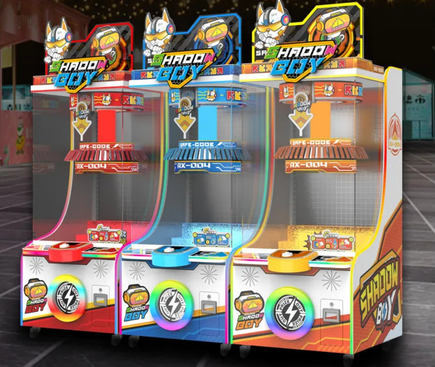 coin operated game machine prize gift  card snake vending machine Tracing Shadow Boy Win Prize High Revenue Game