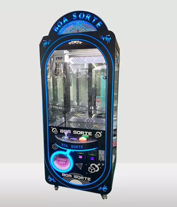 Playfun Black Metal Full Mounted or Unmounted Shopping Mall Cheap Arcade Prize Gift Game Crane Claw Machine