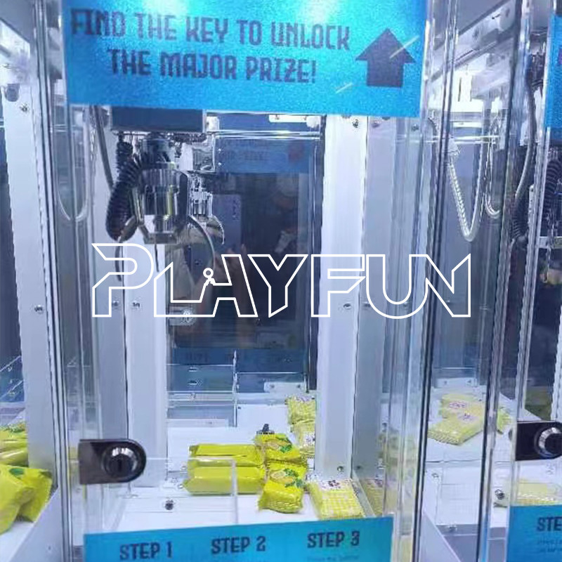 Coin Operated Arcade Catch Mini Toy Crane Claw Mini Vending Machine Toy Bill Acceptor Mini Claw Game Machine