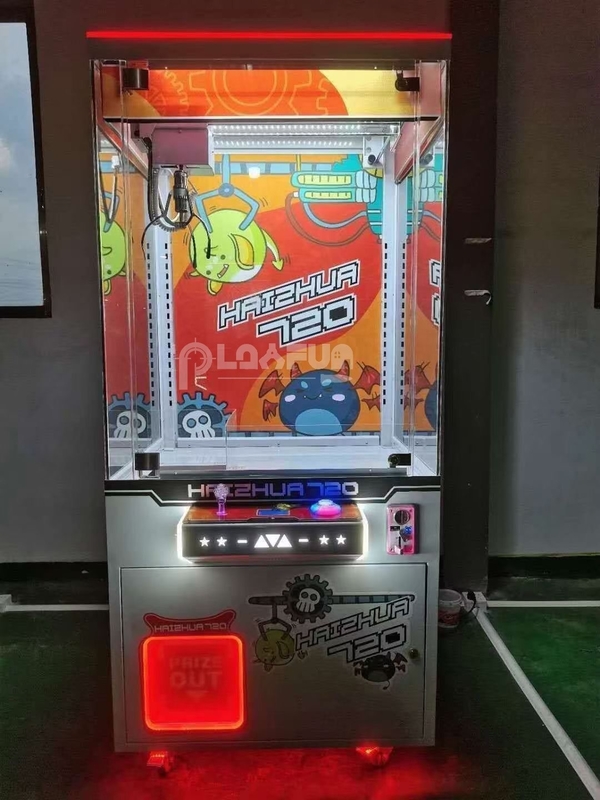 Factory price Coin-operated kids city park small mini grabber toy crane prizes doll claw game machine