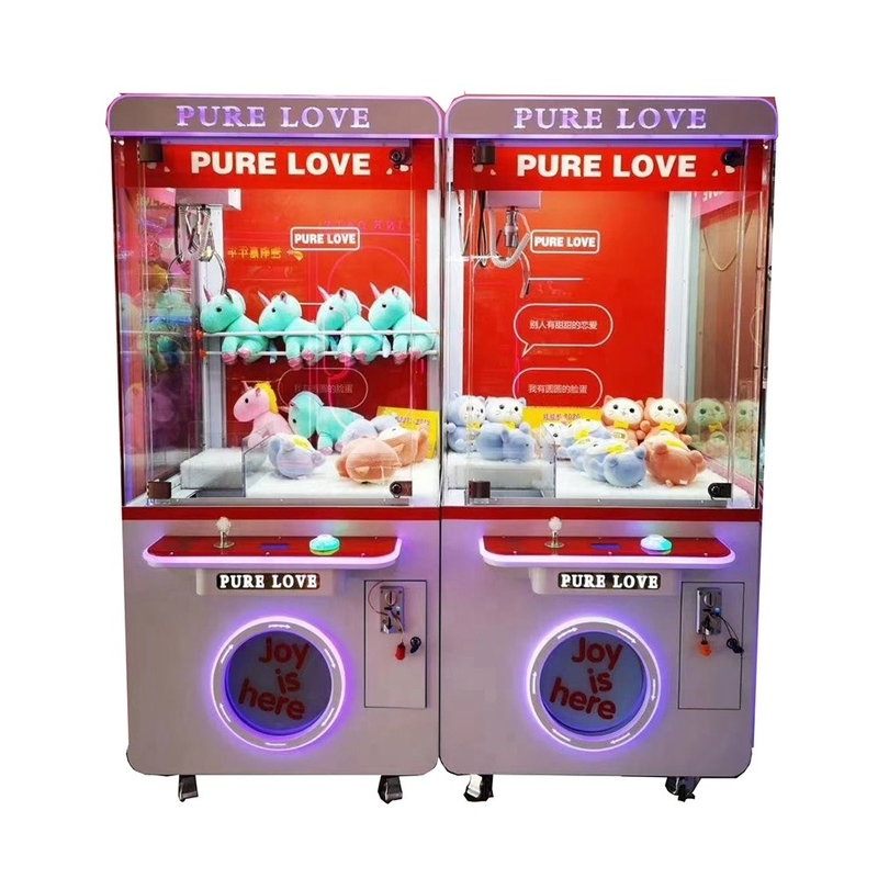 PlayFun banknote operated coin game machine amusement  park cut prize gift machine Shopping Mall automatic prizes scisso