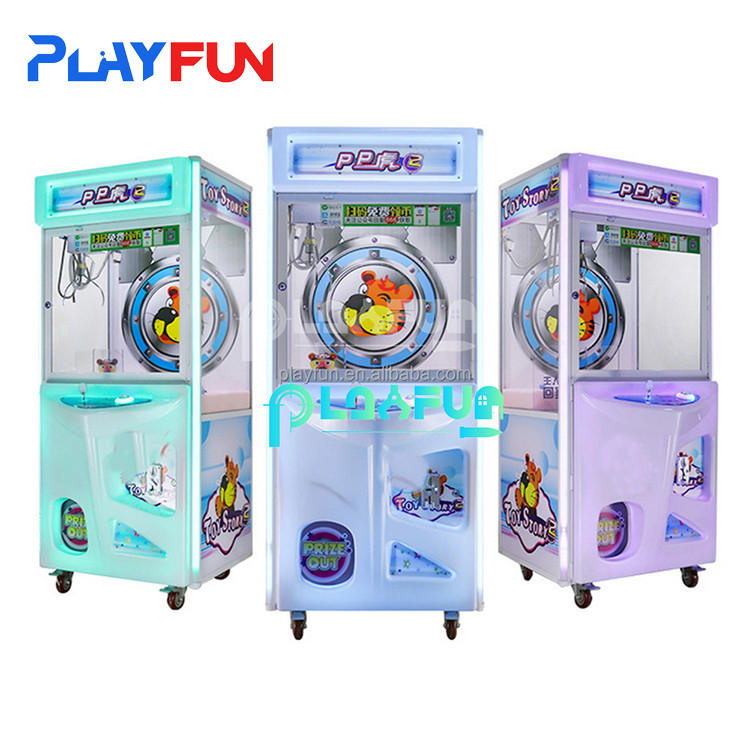 PlayFun Münze betriebener Sportpark Puppenklauen-Spielzeug Plush-Spielzeug Kran Arcade Fang Tiger Pp 2 Spielzeuggeschichte 2 Spielautomaten