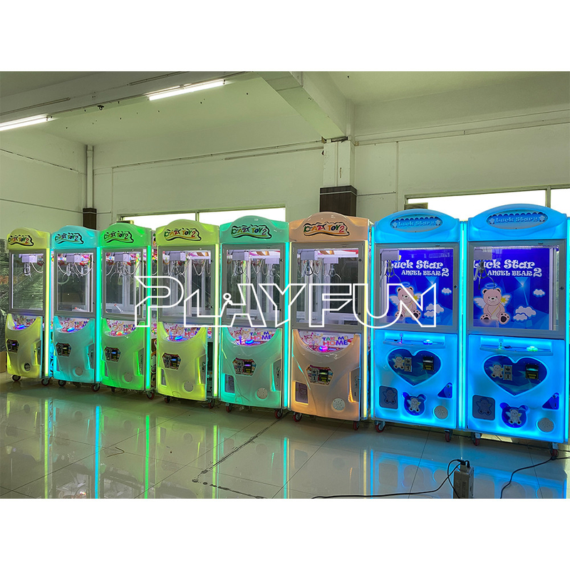 Crazy Toy 2 Gifts Catch dolls  Machine claw Crane Plush Toy Doll Claw Toy Arcade Games  Machine