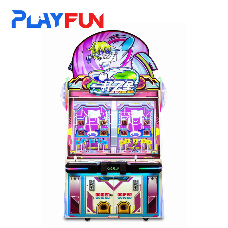 Playfun Kids Coin Operated Gaming Prize Vending Golf Sports Redemption tickets game machine