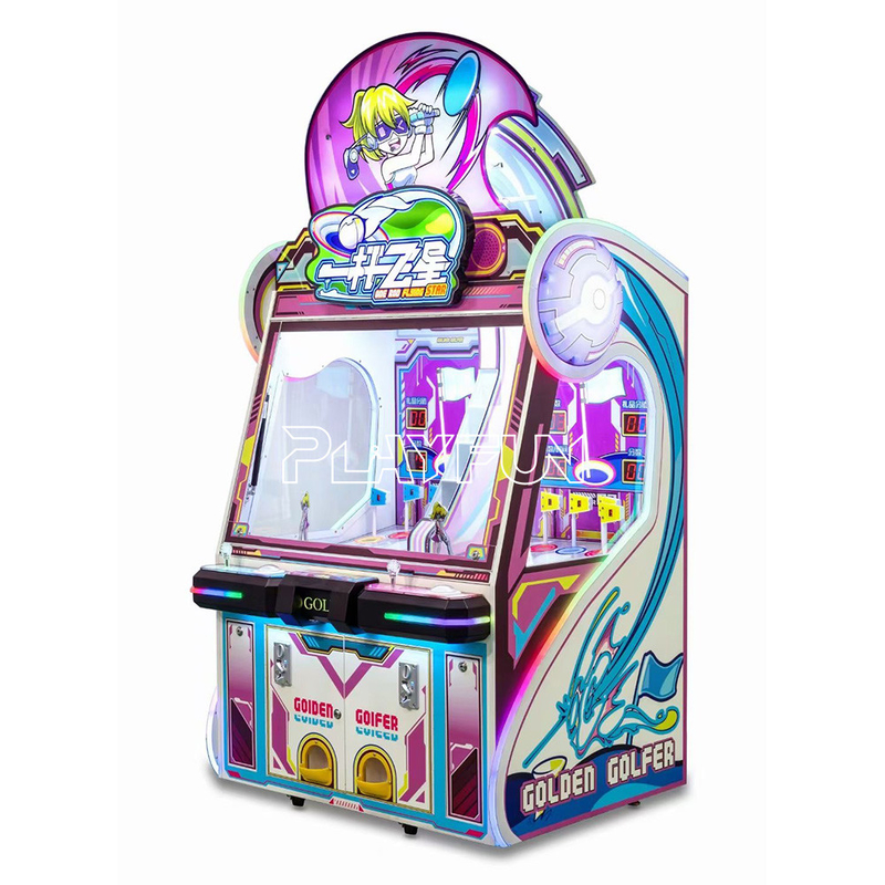 Playfun Kids Coin Operated Gaming Prize Vending Golf Sports Redemption tickets game machine