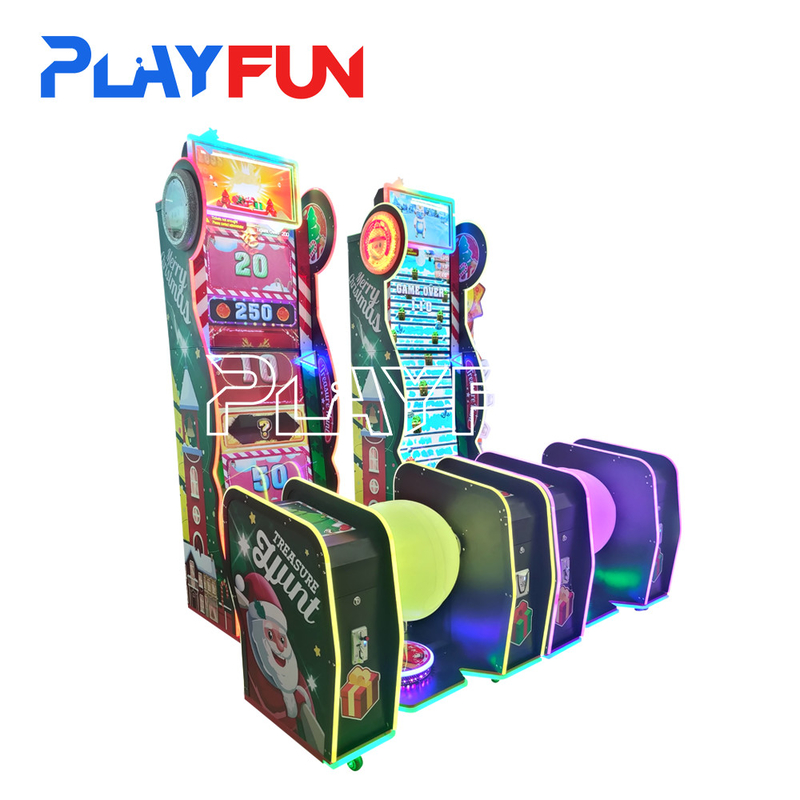 Playfun Arcade Münzbetriebenes Spiel Schatzsuche Crack Cube Erlösung Lotterie Tickets Spiele Maschine