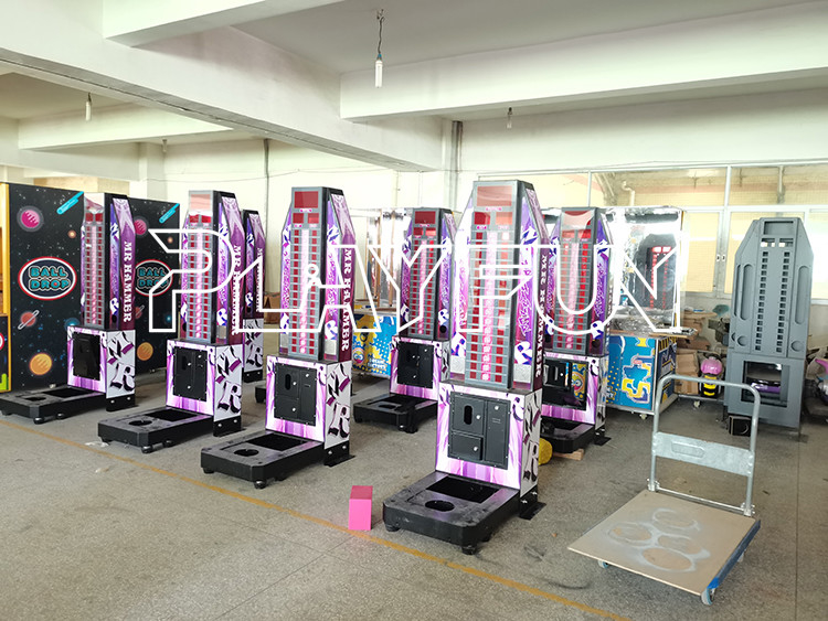 Playfun Custom Made Mr. Hammer Smart Sledgehammer King of Hammer Zhile Lottery Machine Video Arcade Game