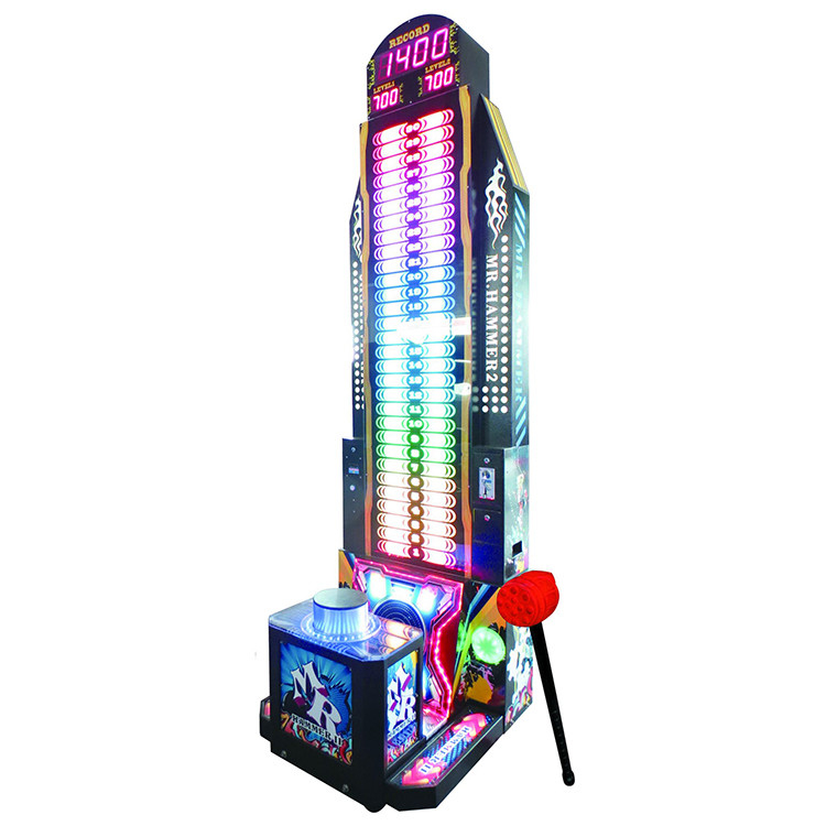 Playfun Custom Made Mr. Hammer Smart Sledgehammer King of Hammer Zhile Lottery Machine Video Arcade Game