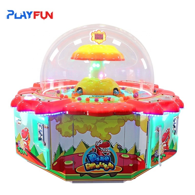 4 players dino mouth redemption game ticket redemption game hot redemption machine with good return