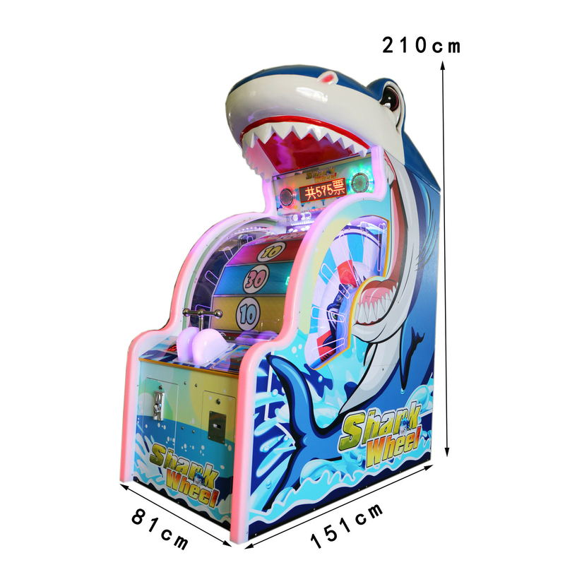 Hot shark redemption machine arcade redemption game coin operated game for game center