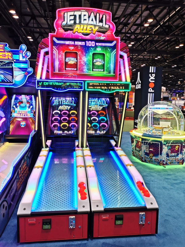 Jetball alley ticket redemption kit lottery amusement  video arcade  FEC game room indoor  skill Ske ball  bowling game