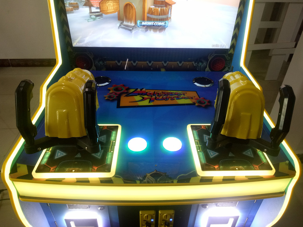 PlayFun resort hotel Monster hunter  coin banknote bill token operated fast-paced  arcade video carnival shooting games