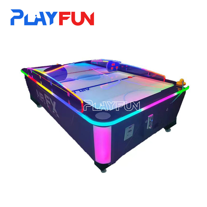 PlayFun Indoor Commercial Amusement Park Sport Air Hockey Coin Operated Arcade Table Game Machine