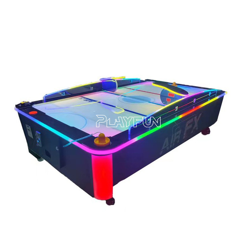 PlayFun Indoor Commercial Amusement Park Sport Air Hockey Coin Operated Arcade Table Game Machine