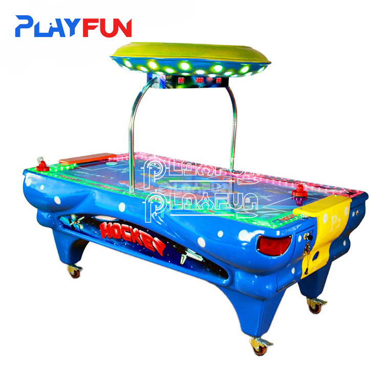 Klassische Sport-Tischspiele Münzbetrieb Tischfußball Lufthockey Lotterie Umtausch-Spielmaschine