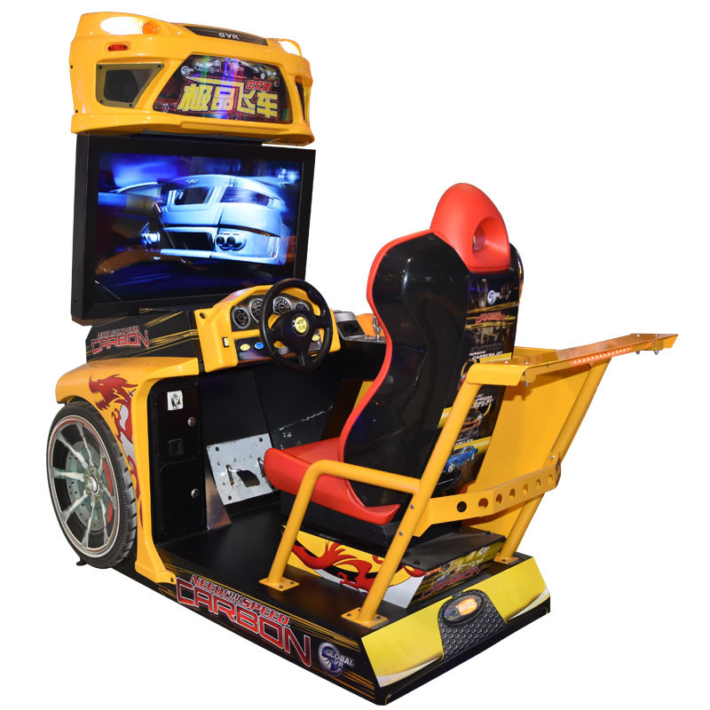 coin operated games machines racing driving simulator machine car need of speed video game