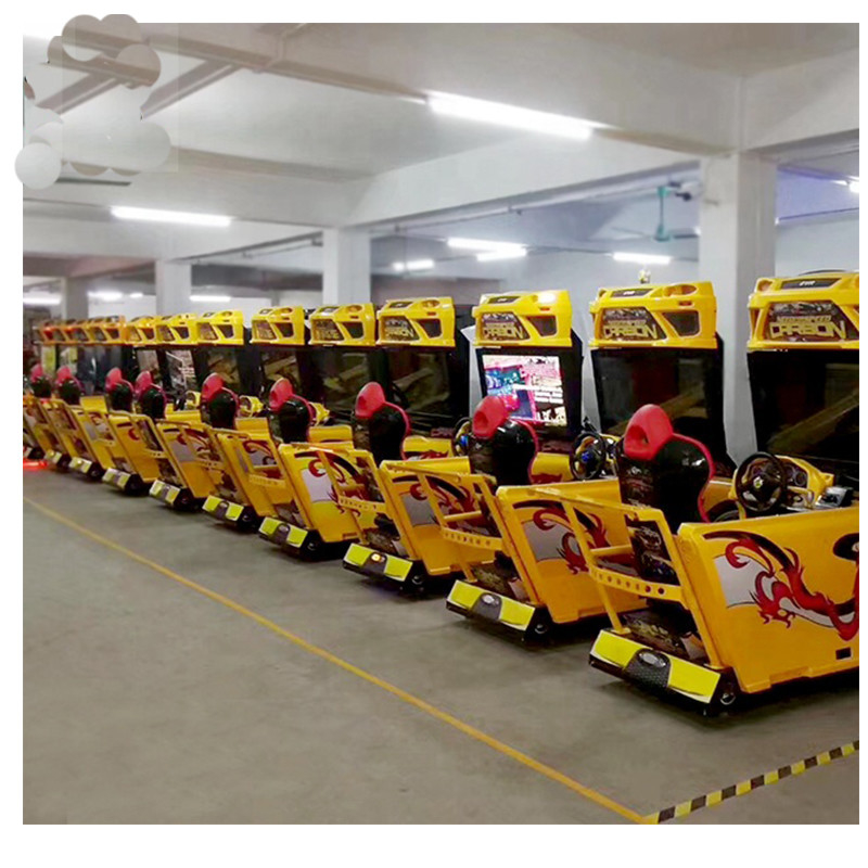 coin operated games machines racing driving simulator machine car need of speed video game