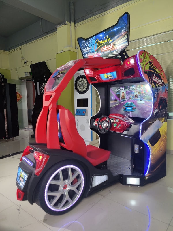PlayFun Super Racing Car Luxury Cruising Blast Simulator Racing Car Coin Operated Cruis'n Blast Arcade Game Machine