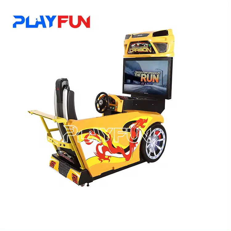 coin operated games machines racing driving simulator machine car need of speed video game