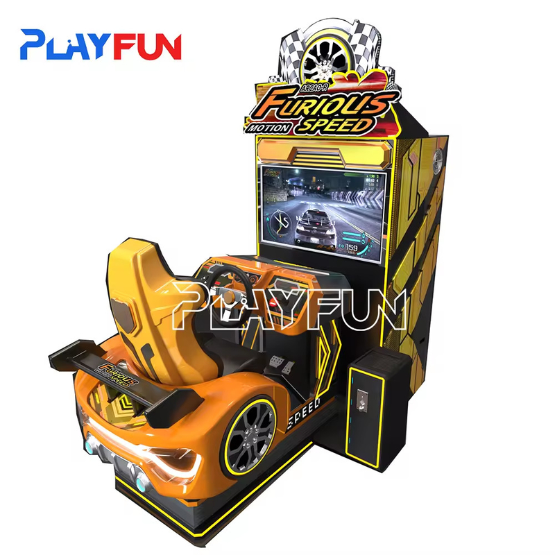full motion Furious Speed simulation arcade car racing game machine driving cars simulator